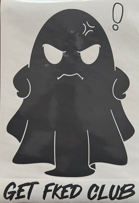 GETFKEDCLUB Rear Windshield Banner
