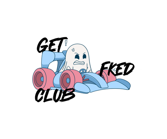GETFKEDCLUB Race Team - Sticker